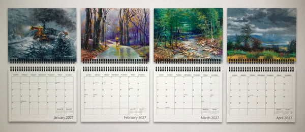 John Bell, Jr. 2027 Wall Calendar