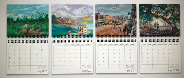 John Bell, Jr. 2027 Wall Calendar