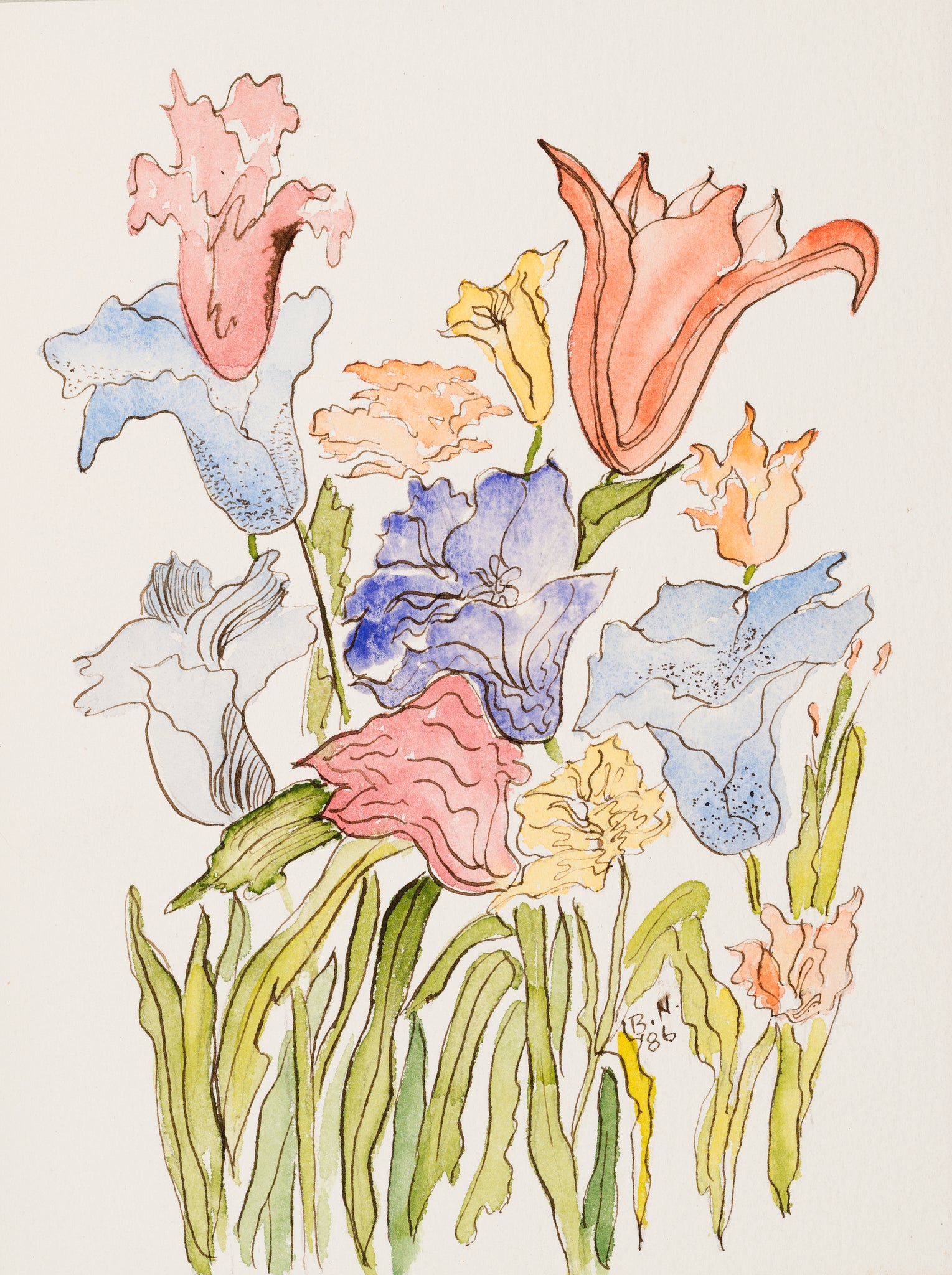"Untitled Mixed Flowers"