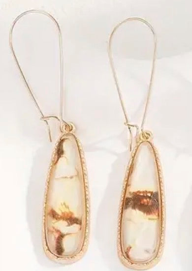 Teardrop Earrings - Cosmic Elements