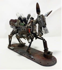 "Trash Donkey" and "Emaciated Elephant" Peter Ruck
