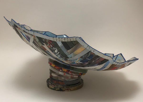 Footed Bowl - Arctic