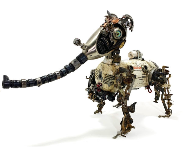 "Trash Donkey" and "Emaciated Elephant" Peter Ruck