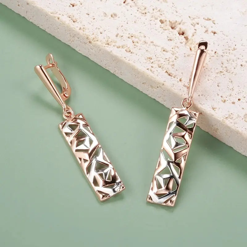 Hollow Geometric Earrings