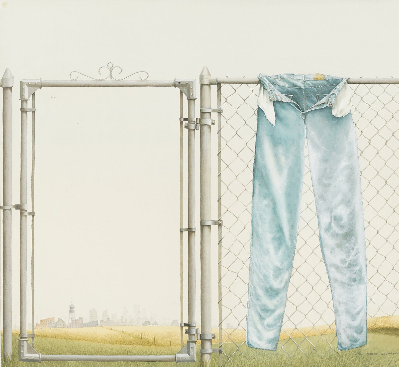 "Open Gate on a Still Day"