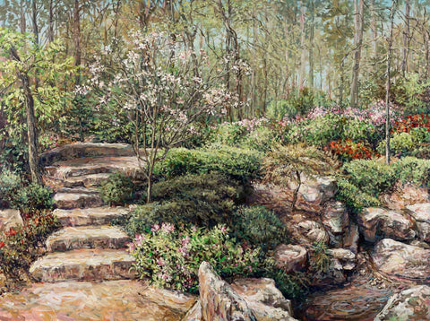 "Stone Steps at Garvan Woodland Gardens"