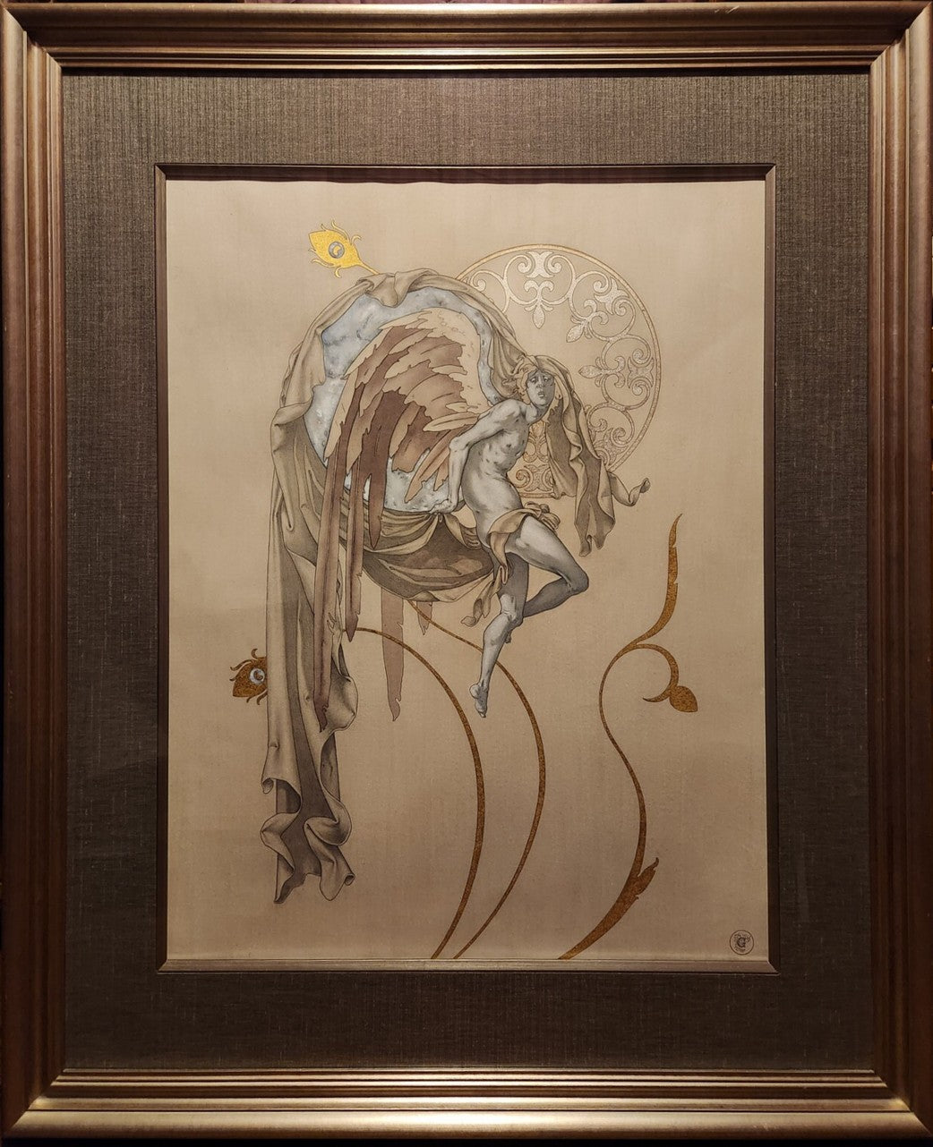 "Paetormanus, The Angel Who Tried to Extinguish the Moon (Version 2)" Randall M. Good