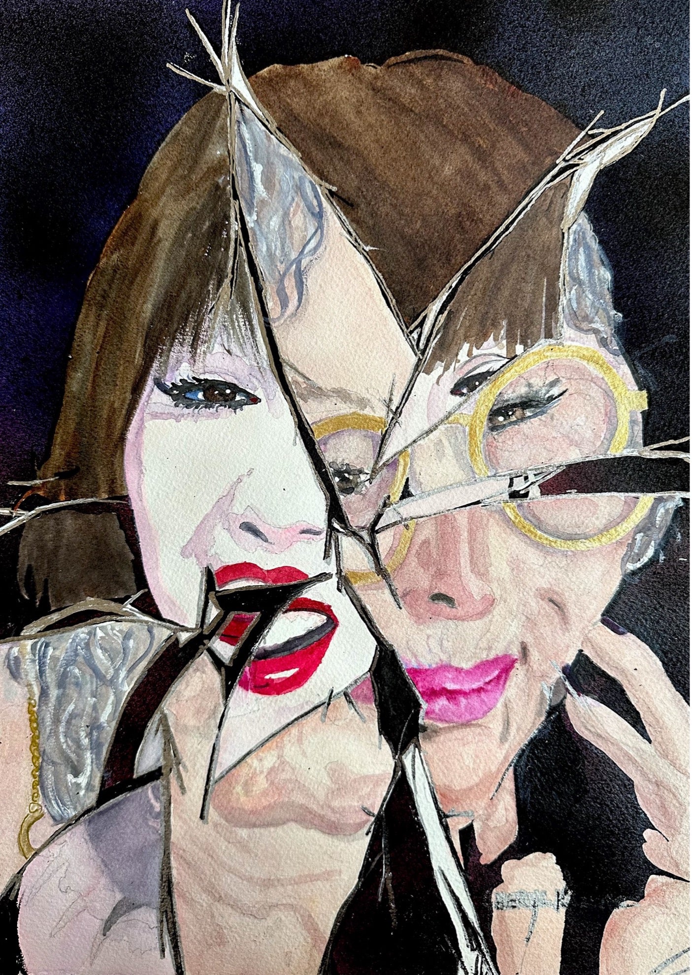 "Two-Faced Reflection" Cheryl Kellar
