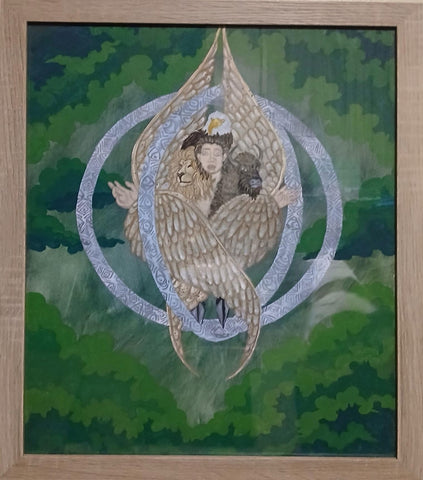 "Ezekiel's Vision" Laina Jones