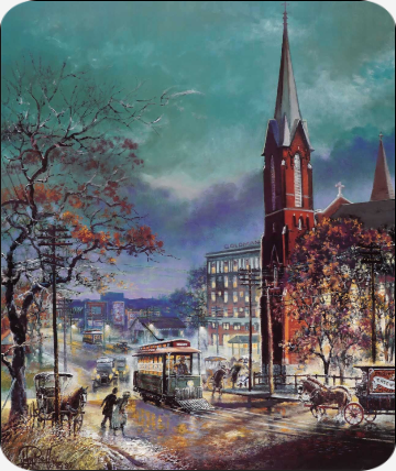 John Bell, Jr. print mouse pads