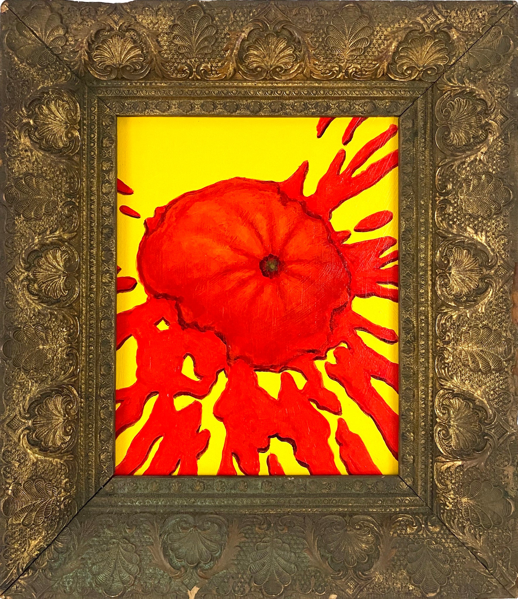 "Throwing Tomatoes #45 Beefsteak" Tom Richard